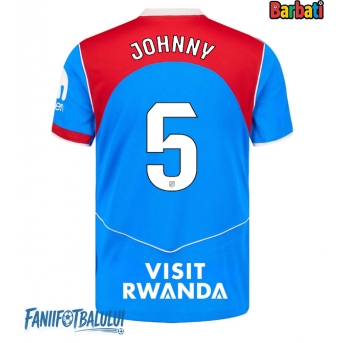 Atletico Madrid Johnny Cardoso #5 Tricou Fotbal Replică 2025-26 Barbati Treilea